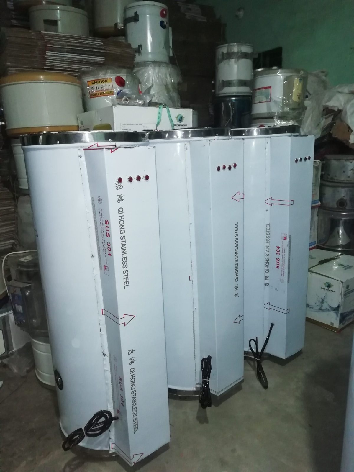 Melano 200 Liter.pr/hr Industrial FoodGrade geyser