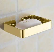 Stainless Steel Soap Case Gold / 304