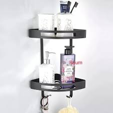 nurcorporationbd.com SS black corner shelf tow part bathroom fitting