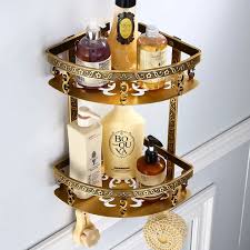 Aluminium Bathroom Shelf Corner Shelf