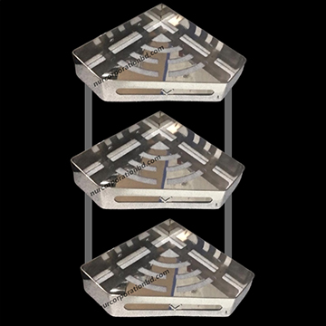 nurcorporationbd.com SS diamond corner shelf 3 part bathroom fitting