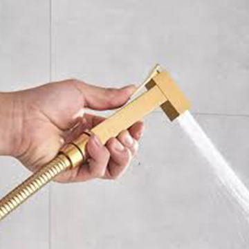 Push shower golden colour chaina product model: M 35