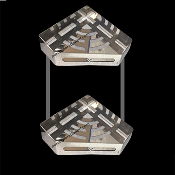 nurcorporationbd.com SS diamond corner shelf 2 part bathroom fitting